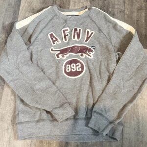 Abercrombie Kids Gray Crewneck Sweater